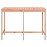 HKH Mesa de Jardim 159,5x82, Madeira de Douglas Maciça - Marrom