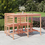 HKH Mesa de Jardim 159,5x82, Madeira de Douglas Maciça - Marrom