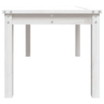 HKH Mesa de Jardim 82,5x50, Madeira de Pinho Maciça - Branco