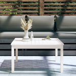 HKH Mesa de Jardim 82,5x82, Madeira de Pinho Maciça - Branco