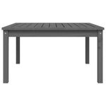 HKH Mesa de Jardim 82,5x82, Madeira de Pinho Maciça - Cinzento