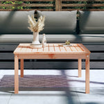 HKH Mesa de Jardim 82,5x82, Madeira de Douglas Maciça - Marrom