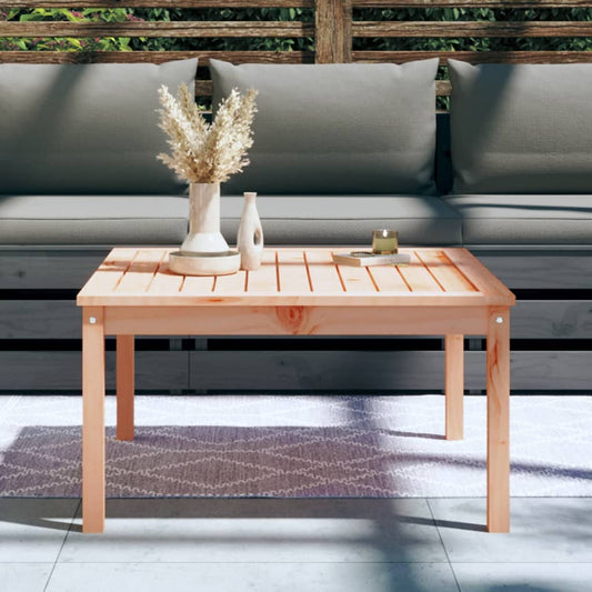 HKH Mesa de Jardim 82,5x82, Madeira de Douglas Maciça - Marrom