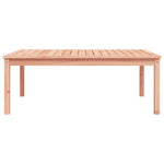 HKH Mesa de Jardim 121x82, Madeira de Douglas Maciça - Marrom