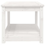 HKH Mesa de Jardim 82,5x50, Madeira de Pinho Maciça - Branco