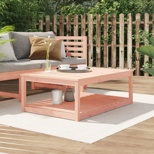 HKH Mesa de Jardim 121x82, Madeira de Douglas Maciça - Marrom