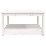 HKH Mesa de Jardim 82,5x82, Madeira de Pinho Maciça - Branco