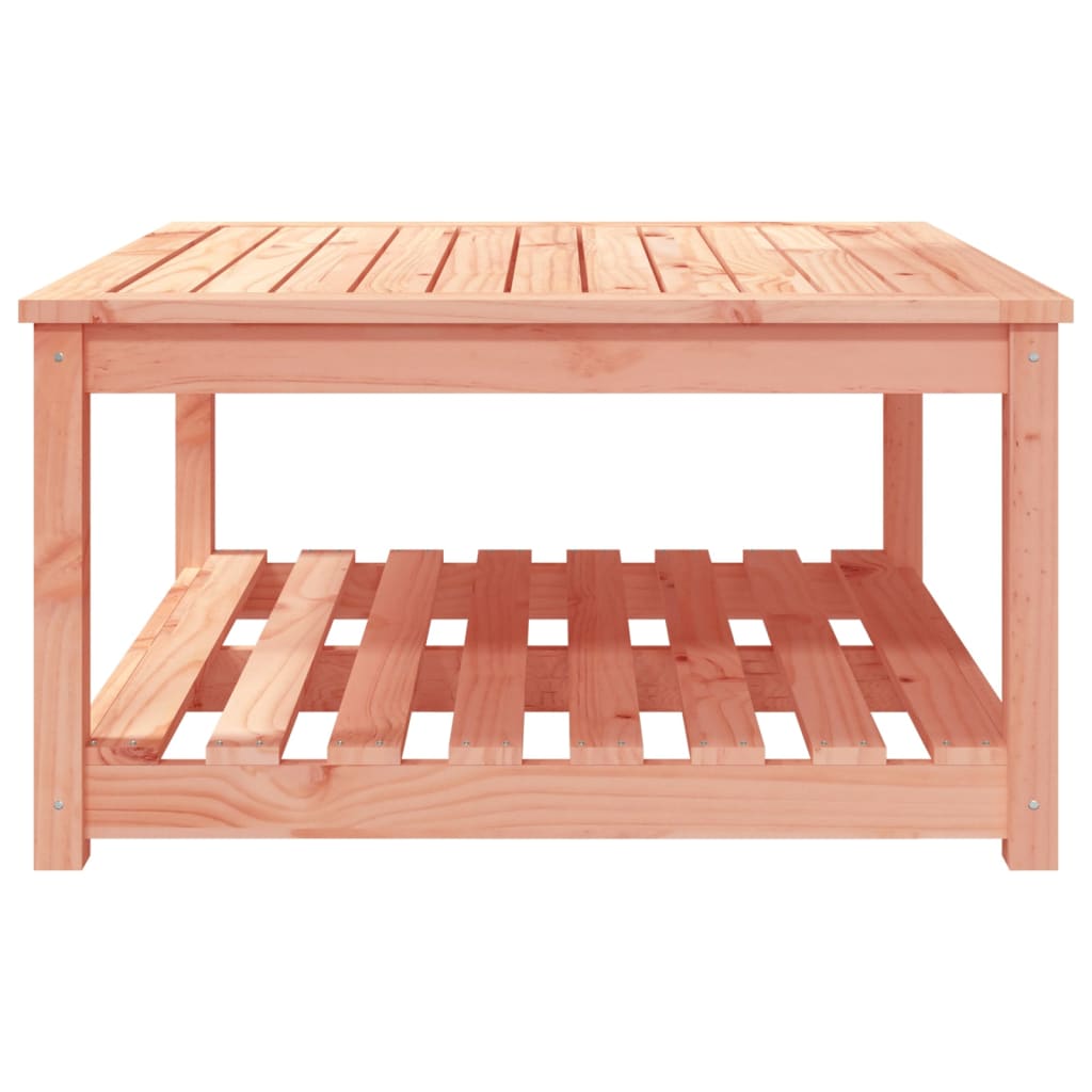 HKH Mesa de Jardín 82,5x82, Madera de Douglas Maciza - Marrón