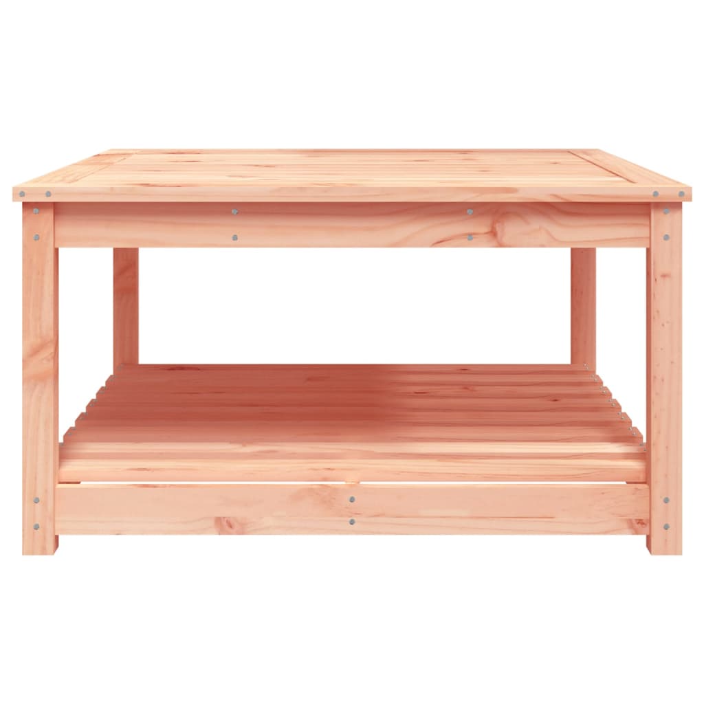 HKH Mesa de Jardín 82,5x82, Madera de Douglas Maciza - Marrón