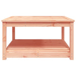 HKH Mesa de Jardín 82,5x82, Madera de Douglas Maciza - Marrón