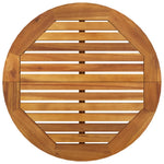 HKH Mesa de Bar para Jardim Ã˜60x105 Cm Madeira de Acácia Maciça - Marrom