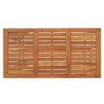HKH Mesa de Bar para Jardim Madeira de Acácia Maciça - Marrom