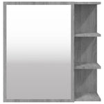 HKH Armário Espelhado - 62,5x20,5x64 Cm - Cinza