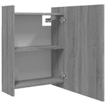 HKH Armário Espelhado - 62,5x20,5x64 Cm - Cinza