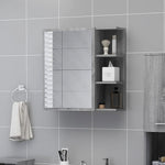 HKH Armário Espelhado - 62,5x20,5x64 Cm - Cinza