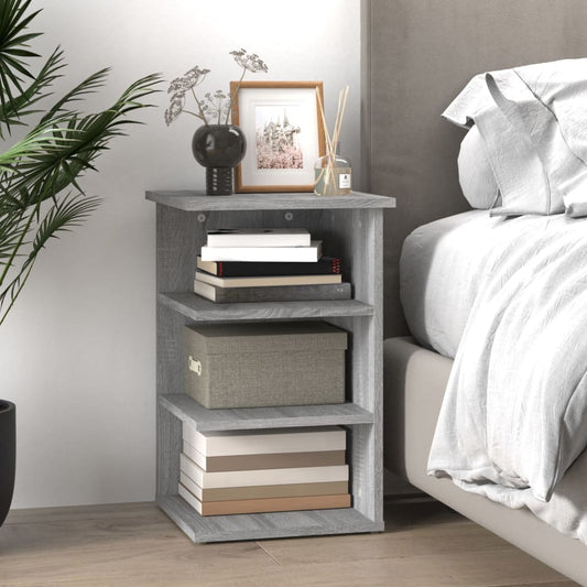 HKH Mueble de Apoyo Clásico en derivados de Madera 35 X 35 X 55 Cm - Gris Sonoma