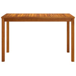 HKH Mesa de Jardim 110x55x67 Cm Madeira de Acácia Maciça - Marrom