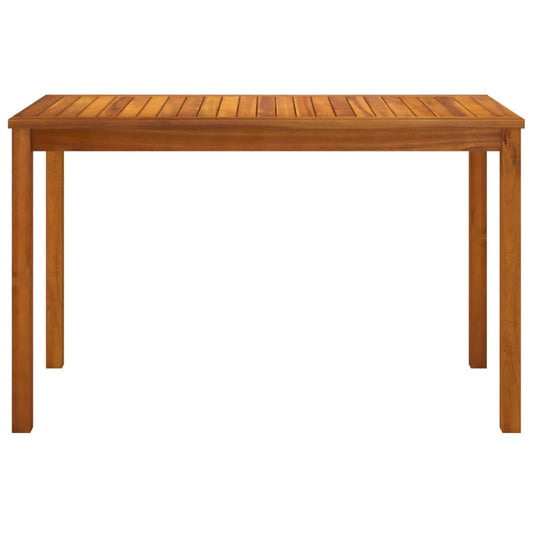 HKH Mesa de Jardim 110x55x67 Cm Madeira de Acácia Maciça - Marrom