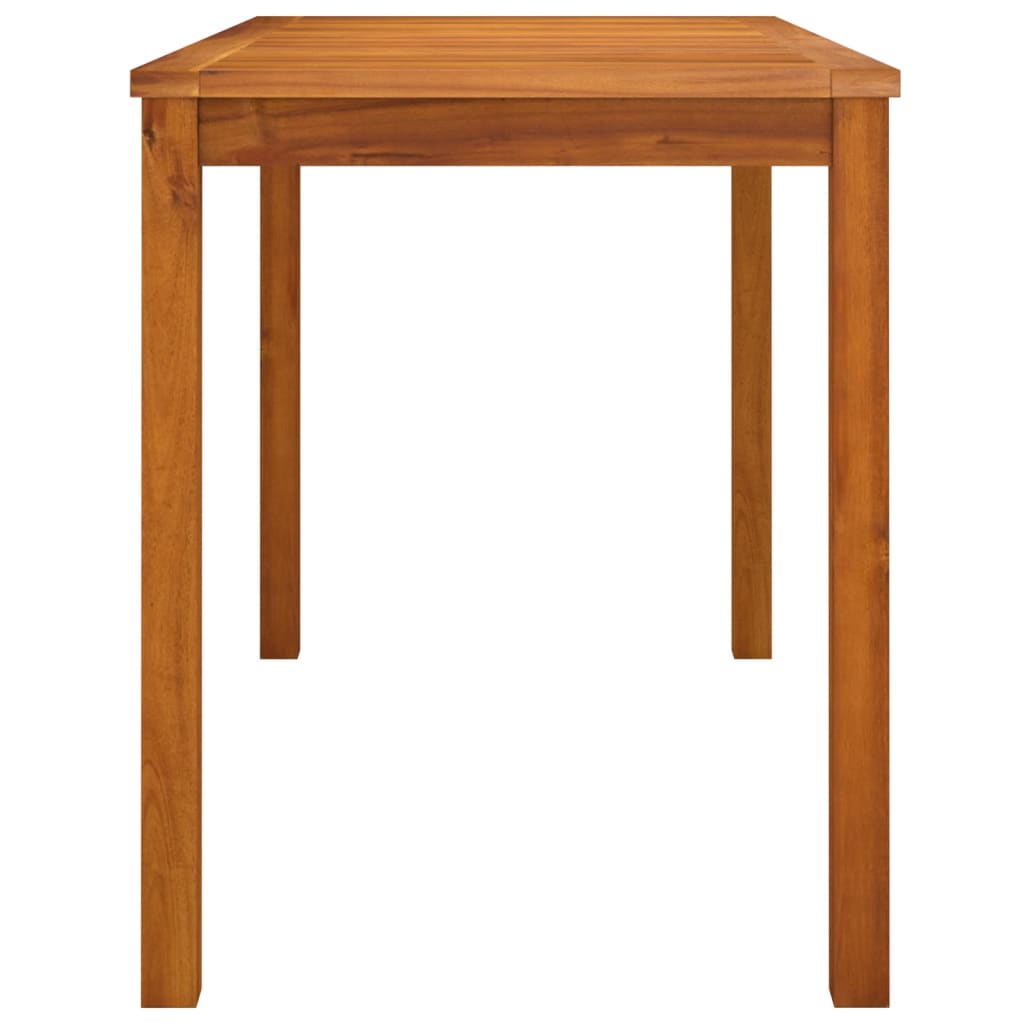 HKH Mesa de Jardim 110x55x67 Cm Madeira de Acácia Maciça - Marrom
