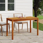 HKH Mesa de Jardim 110x55x67 Cm Madeira de Acácia Maciça - Marrom