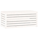 HKH 4 Pcs Conjunto De Caixas De Jardim Pinho Maciço - Branco