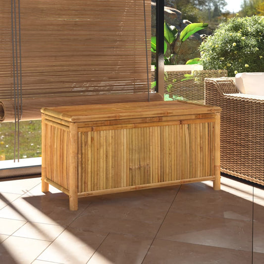 HKH Caixa De Arrumação Para Jardim Bambu - Marrom