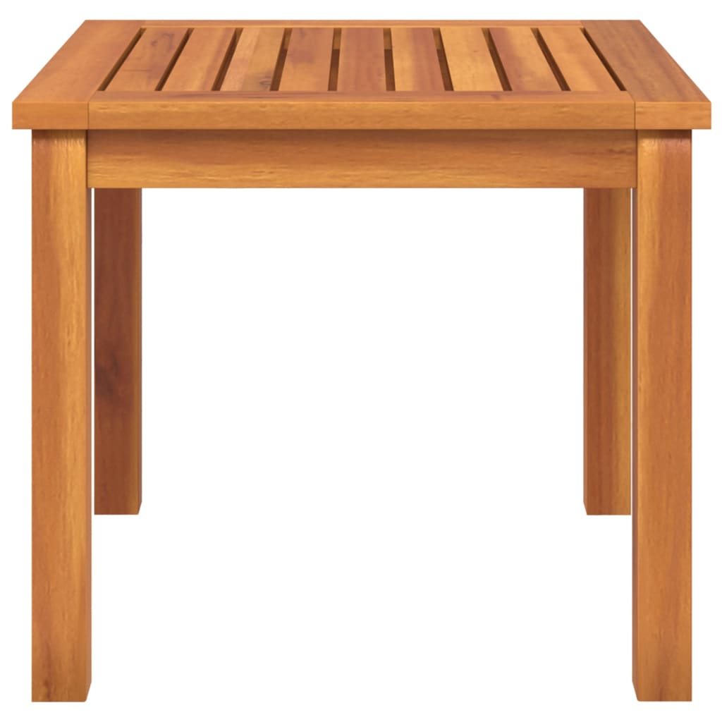 HKH Mesa de Centro 40x40x36 Cm Madeira de Acácia Maciça - Marrom