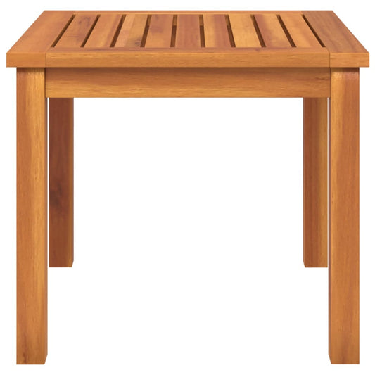 HKH Mesa de Centro 40x40x36 Cm Madeira de Acácia Maciça - Marrom