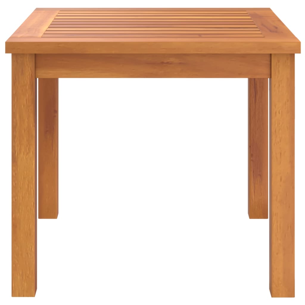 HKH Mesa de Centro 40x40x36 Cm Madeira de Acácia Maciça - Marrom