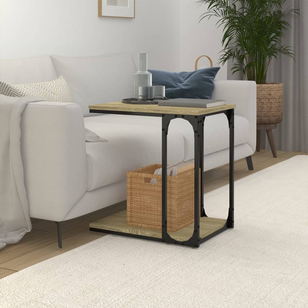 Mesa auxiliar HKH en roble y en derivados de madera