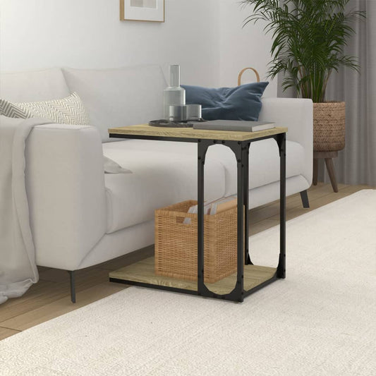 Mesa auxiliar HKH en roble y en derivados de madera
