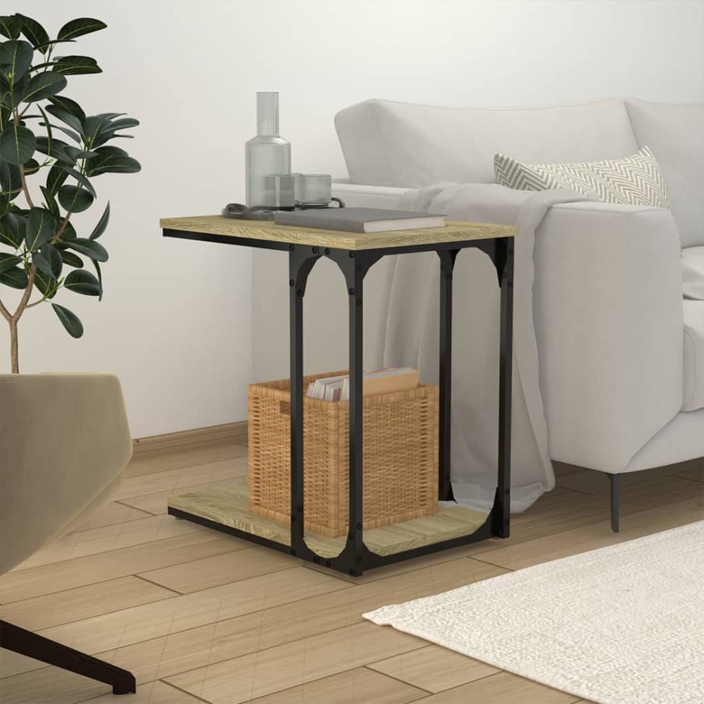 Mesa auxiliar HKH en roble y en derivados de madera