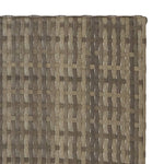 HKH Mesa Dobrável 45x35x32 Cm Vime Pe - Cinzento