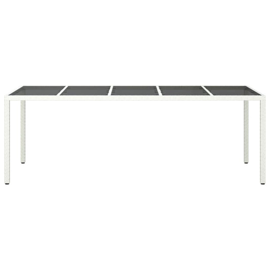 HKH 3 Pcs Conjunto Bar de Jardim com Almofadões Vime Pe - Preto