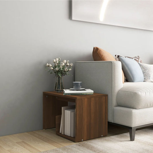 Mesa auxiliar HKH Derivados en roble - Marrón