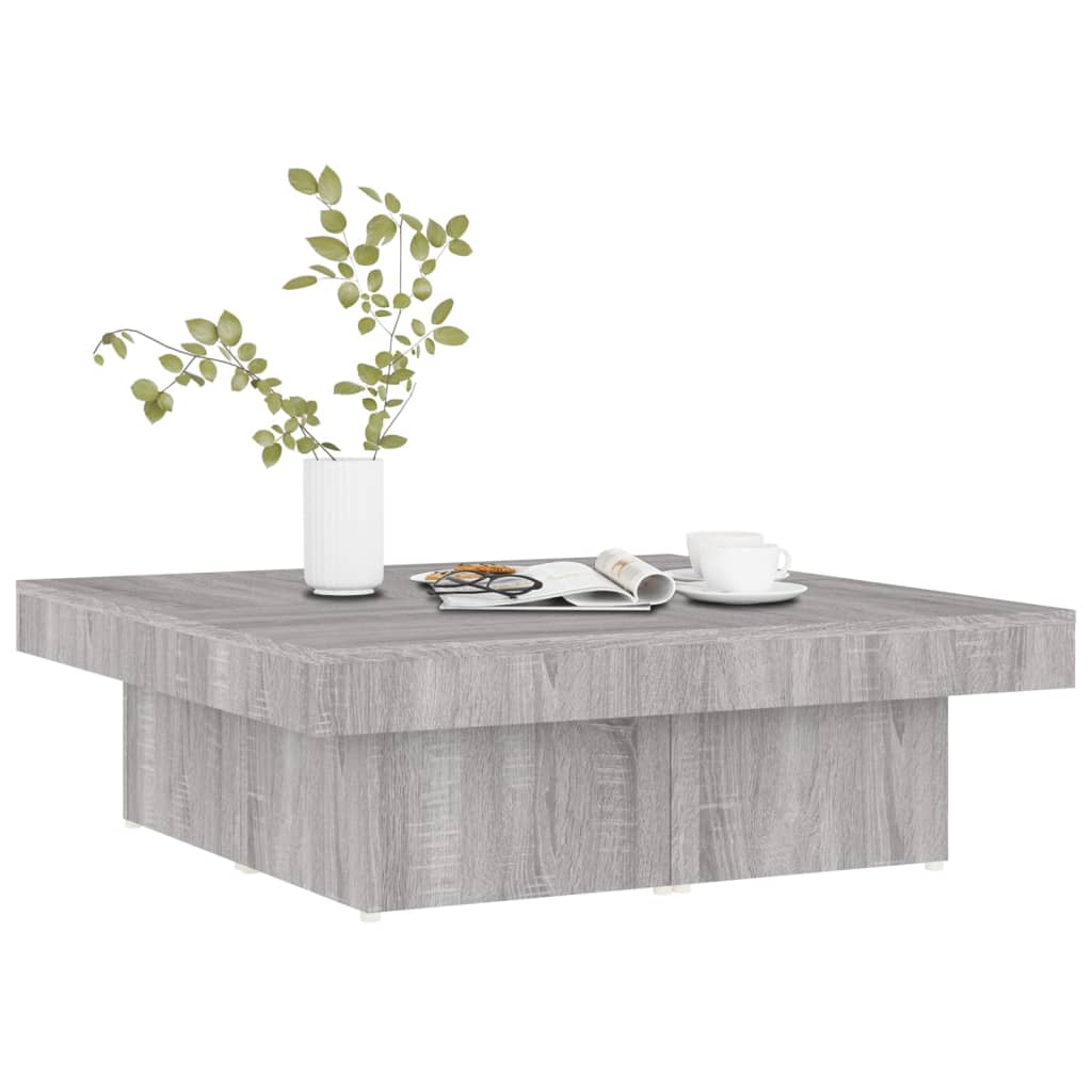 Mesa de centro HKH en derivados de madera Sonoma - Gris