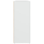 Aparador clásico HKH de madera DM de 91 x 29,5 x 75 cm - blanco