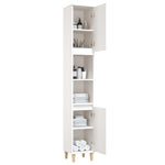 HKH Armário Casa de Banho - 30x30x190 Cm - Branco