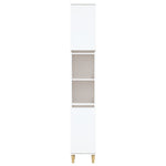 HKH Armário Casa de Banho - 30x30x190 Cm - Branco