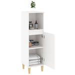 HKH Armário Casa de Banho - 30x30x100 Cm - Branco