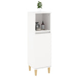 HKH Armário Casa de Banho - 30x30x100 Cm - Branco