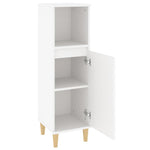 HKH Armário Casa de Banho - 30x30x100 Cm - Branco