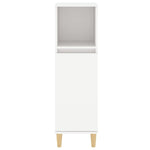 HKH Armário Casa de Banho - 30x30x100 Cm - Branco