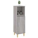 HKH Armario de Baño Sonoma - 30x30x100 Cm - Gris
