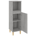 HKH Armario de Baño Sonoma - 30x30x100 Cm - Gris