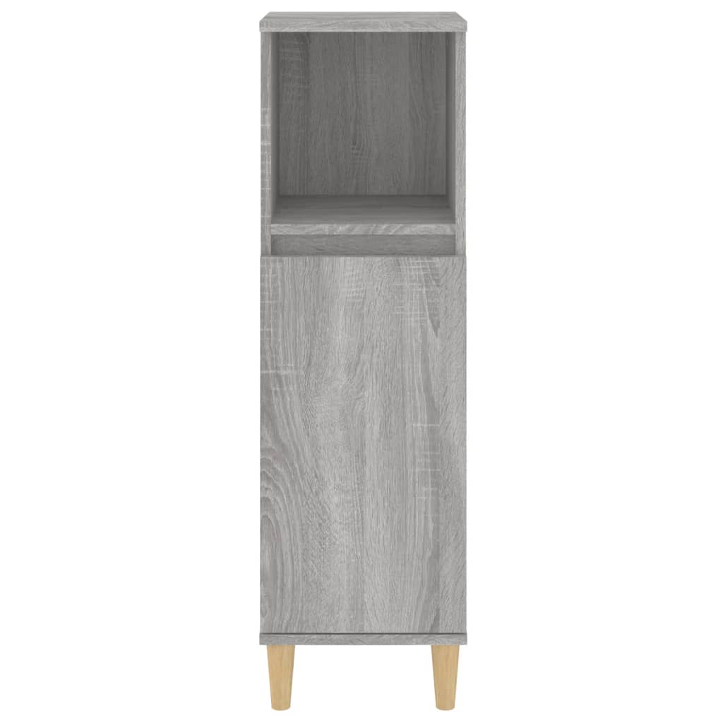 HKH Armario de Baño Sonoma - 30x30x100 Cm - Gris