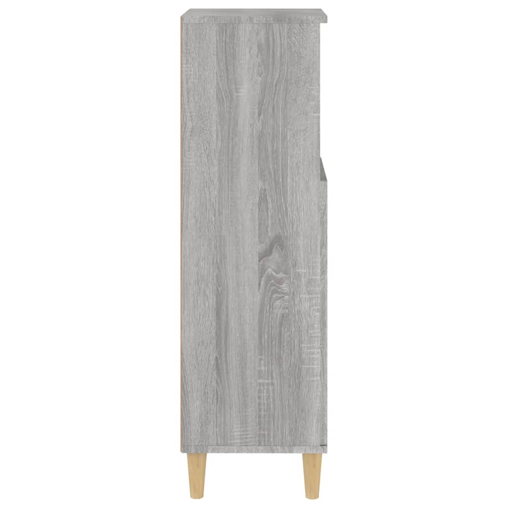 HKH Armario de Baño Sonoma - 30x30x100 Cm - Gris