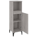 HKH Armário WC Sonoma - 30x30x100 Cm - Cinzento