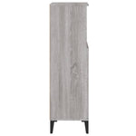 HKH Armário WC Sonoma - 30x30x100 Cm - Cinzento