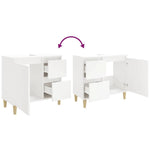 HKH Armário de Casa de Banho - 65x33x60cm - Branco